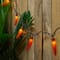 35ct. Orange Chili Pepper Patio String Light Set